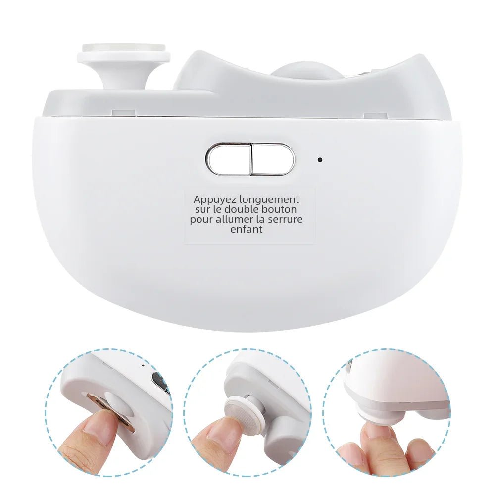 Coupe - Ongles Électrique Sécurisé et Sans Effort - Nkemen