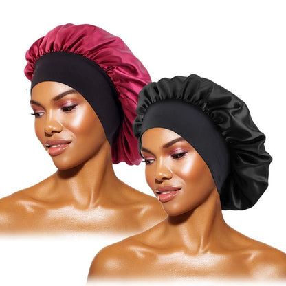 Bonnet en satin pour femme | Anti - Frisottis Nuit - Nkemen