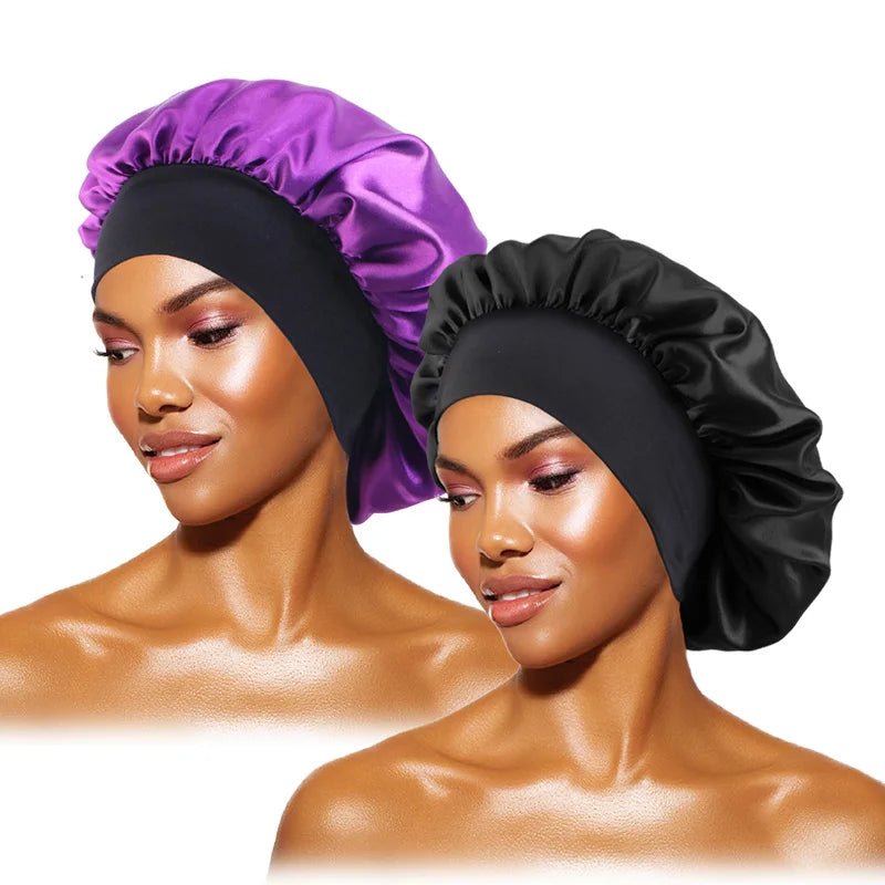 Bonnet en satin pour femme | Anti - Frisottis Nuit - Nkemen