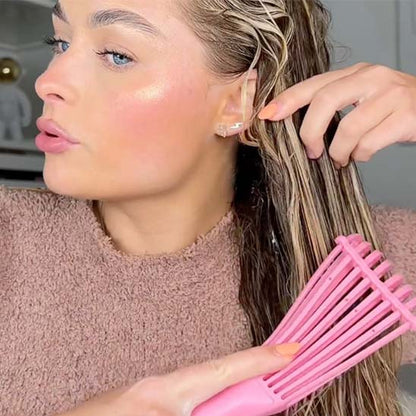 Brosse de massage du cuir chevelu | Brosse antistatique