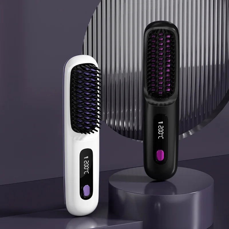 Brosse chauffante pour cheveux | Express 3 Minutes - Nkemen
