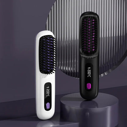 Brosse chauffante pour cheveux | Express 3 Minutes - Nkemen