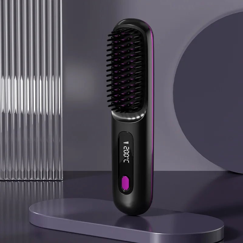 Brosse chauffante pour cheveux | Express 3 Minutes - Nkemen