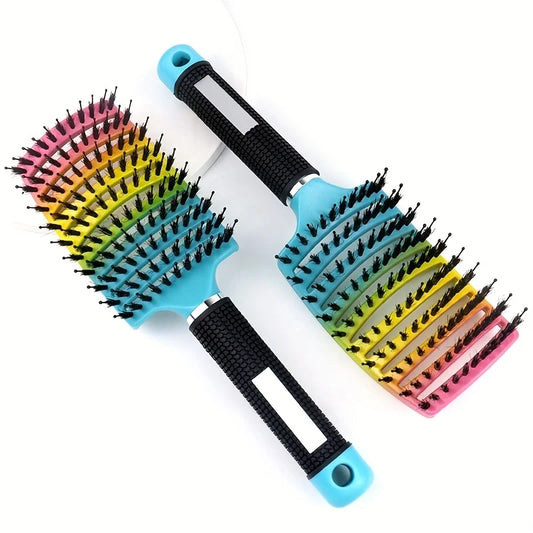 Brosse cheveux multi couleur