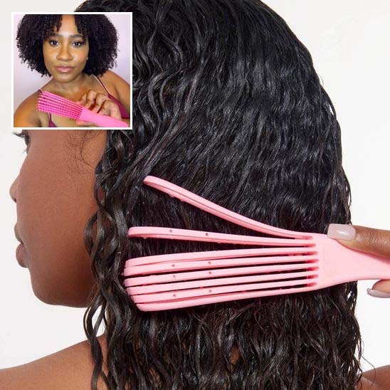 Brosse de massage du cuir chevelu | Brosse antistatique - Nkemen