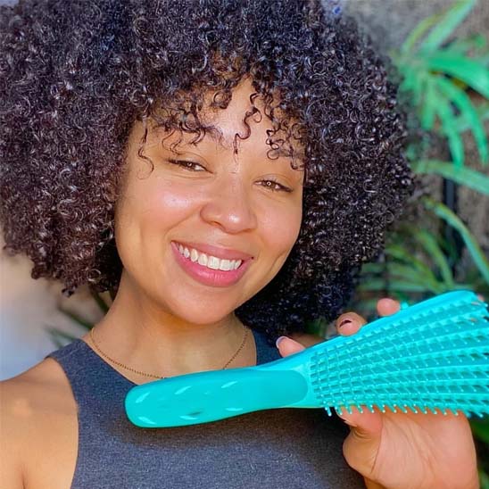 Brosse de massage du cuir chevelu | Brosse antistatique - Nkemen