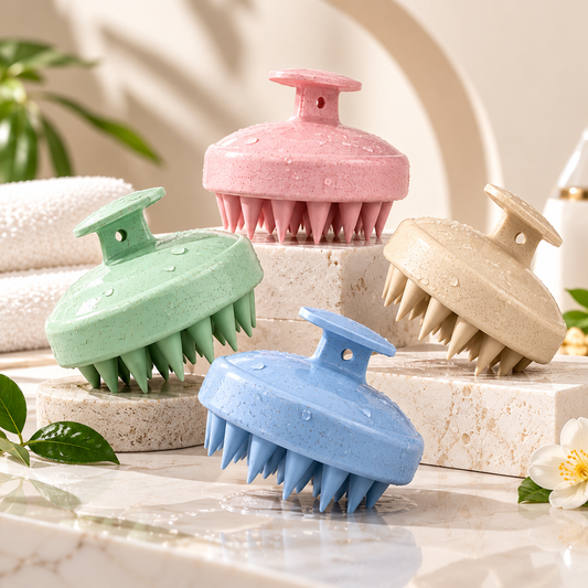 Brosse de douche en silicone