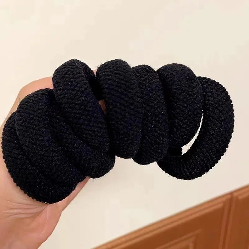 Élastique cheveux noir