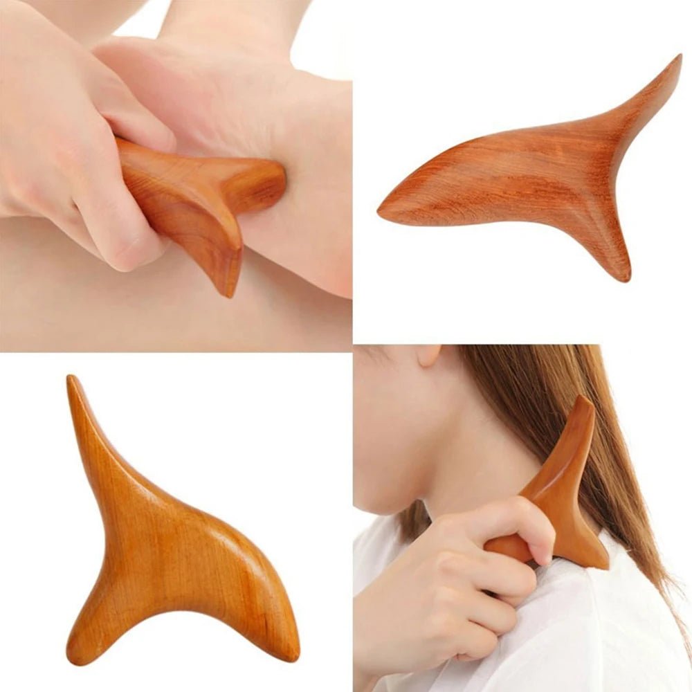 Gua sha en bois massage corps | Relaxation Ancestrale - Nkemen