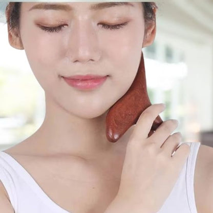Gua sha en bois massage corps | Relaxation Ancestrale - Nkemen