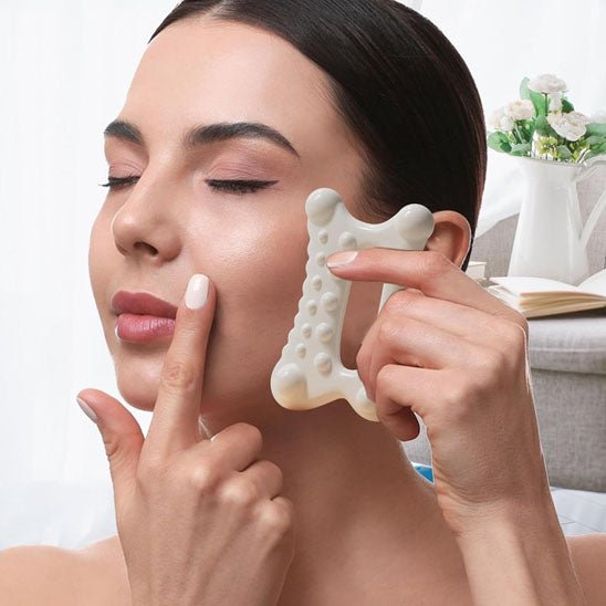 Gua Sha en Résine | Éclat Naturel - Nkemen