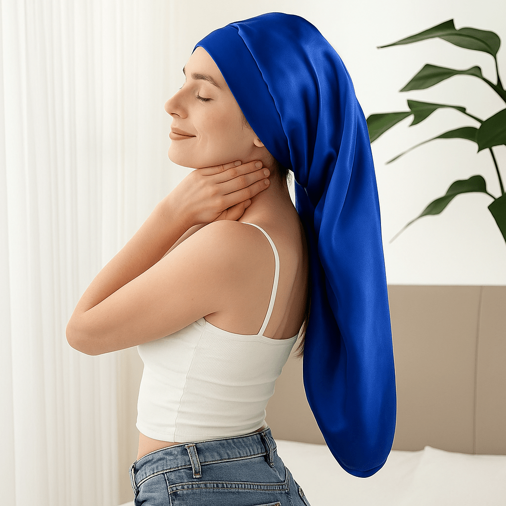 Bonnet de nuit en salin | DreamCurls - Nkemen