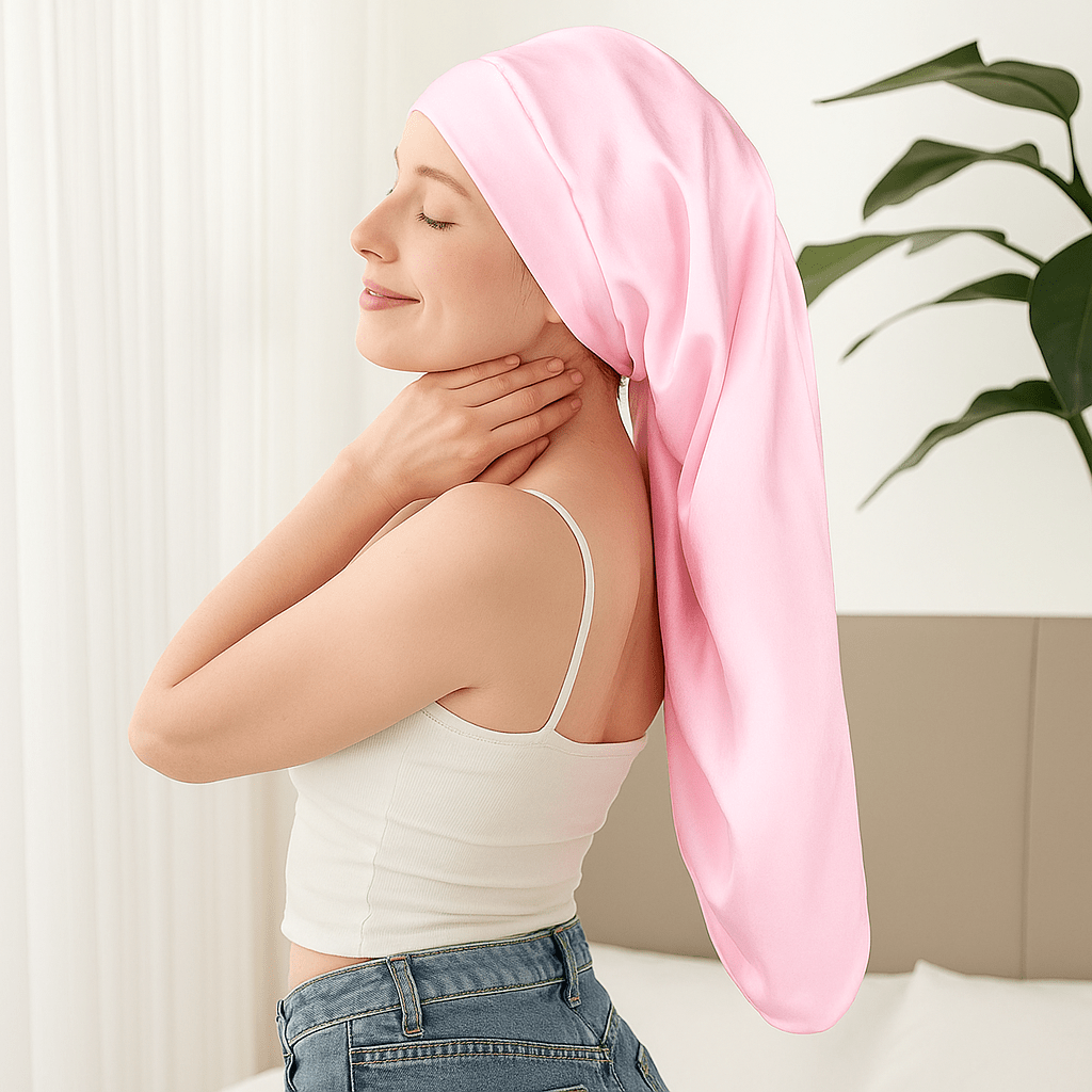 Bonnet de nuit en salin | DreamCurls - Nkemen