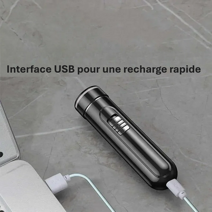 Mini Rasoir Électrique Homme USB