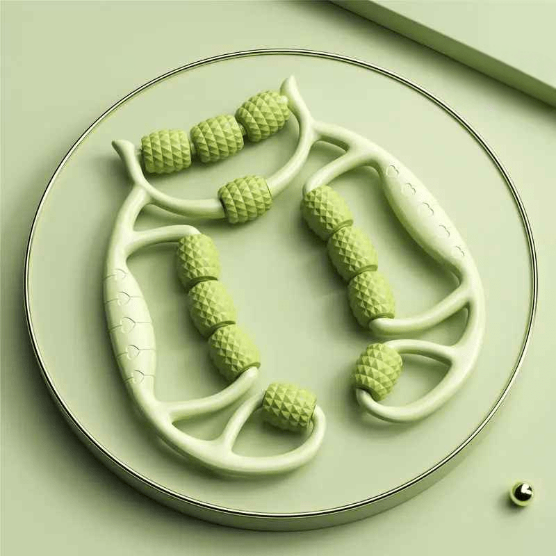Pince de massage circulaire vert- pour le corps- Nkemen