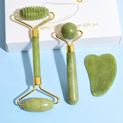 Gua sha visage gamme complete| Éclat Naturel - Nkemen