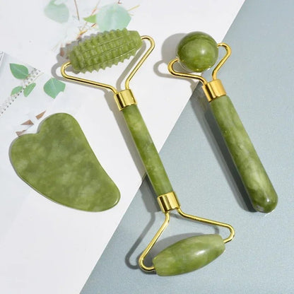 Gua sha visage gamme complete| Éclat Naturel - Nkemen