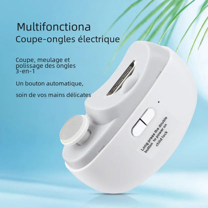 Coupe-Ongles Électrique Sécurisé et Sans Effort