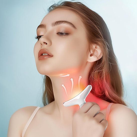 Masseur facial | LED Anti - Double Menton - Nkemen