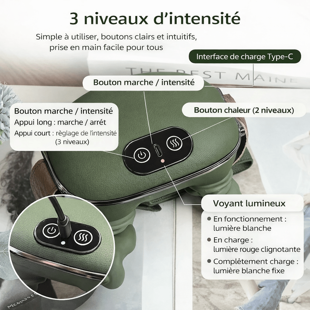 Masseur de nuque | Techno4D Relax - Nkemen