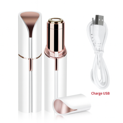 mini_epilateur_de_poche_nettoyage blanc