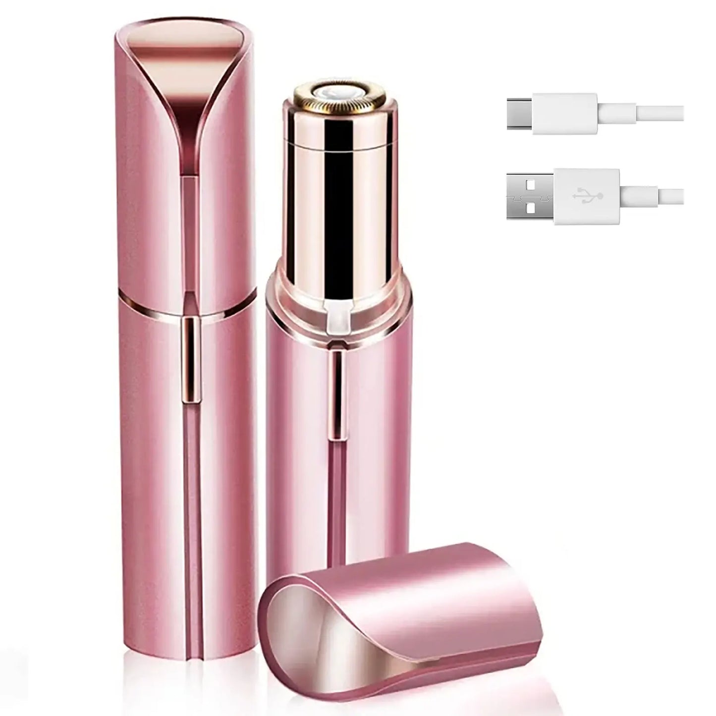 mini epilateur de poche pour femme rose usb